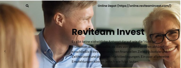 Reviteam Betrug angebliche Festgeldanlagen